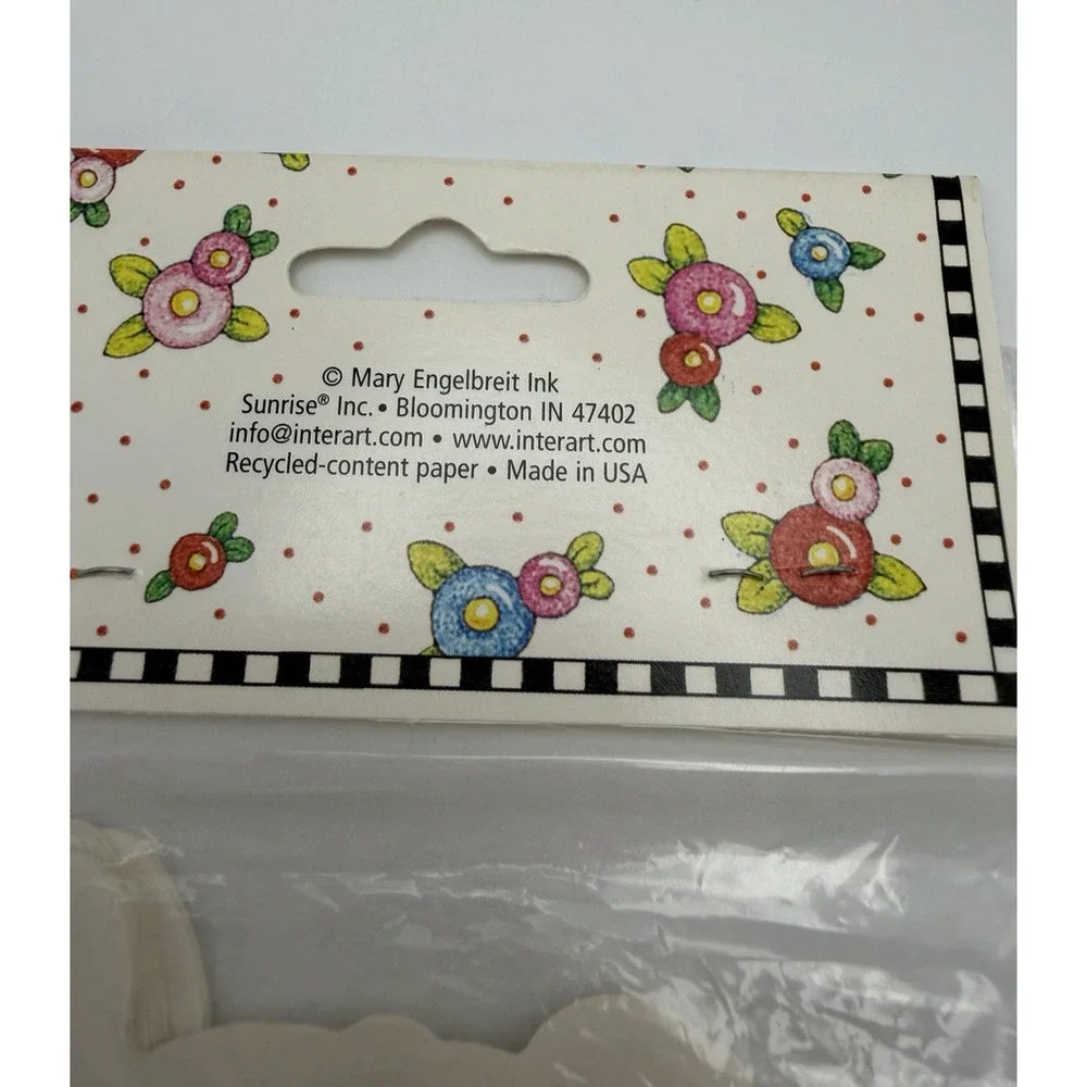 Mary Engelbreit Vintage 90s Tea Pot Paper Gift Tags Pack of 12 Assorted Patterns